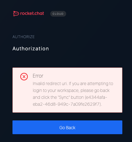 [3.10.5] Sync to cloud.rocket.chat does not work · Issue #20587 ...