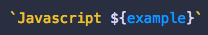 javascript