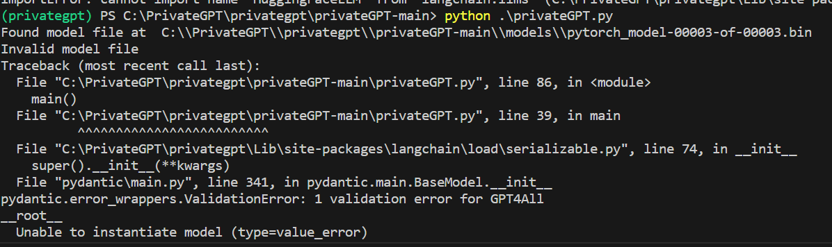 python code error - help! - python - chief delphi... GPT4ALL model not working · Issue #1002 · imartinez/privateGPT · GitHub