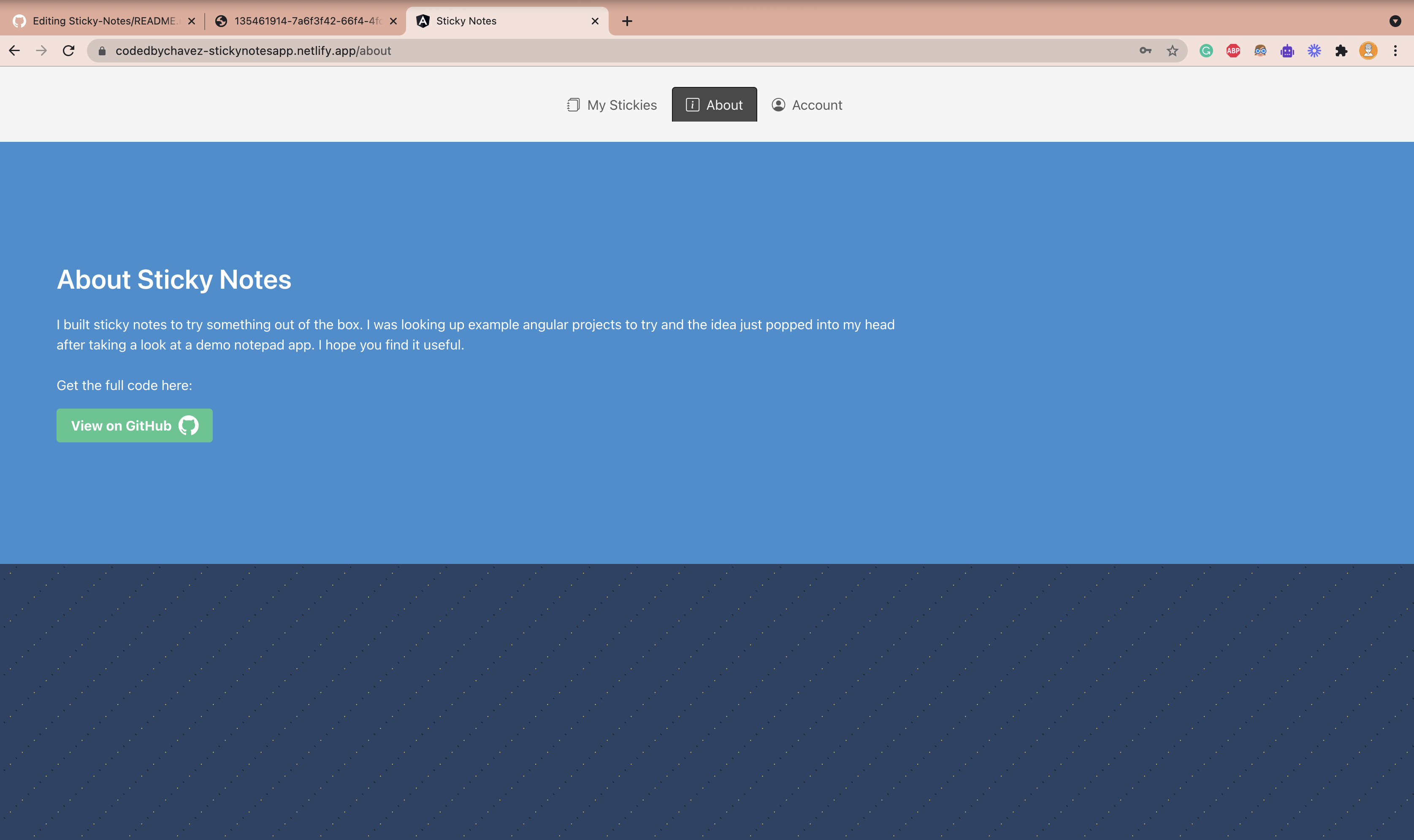 GitHub - codedbychavez/Sticky-Notes: Create and Organize your notes on ...