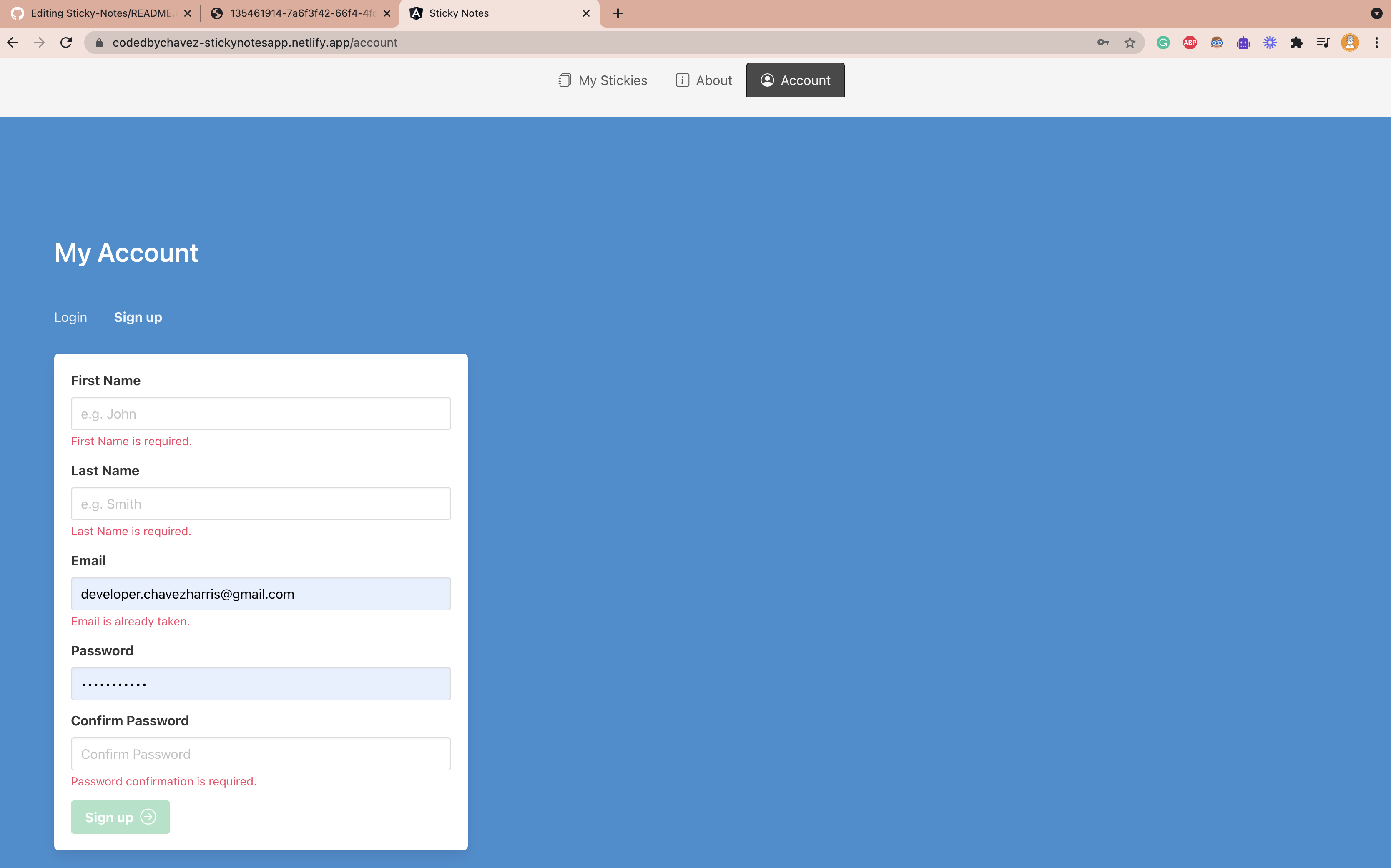GitHub - codedbychavez/Sticky-Notes: Create and Organize your notes on ...