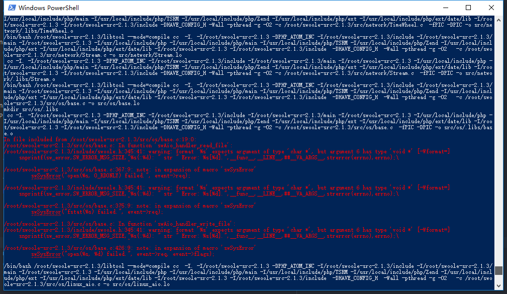 使用docker编译安装swoole为什么会出现各种问题？ · Issue #1586 · swoole/swoole-src · GitHub