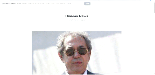 GitHub - Stilledood/NewsAgregator: News Agregator searching for Dinamo ...