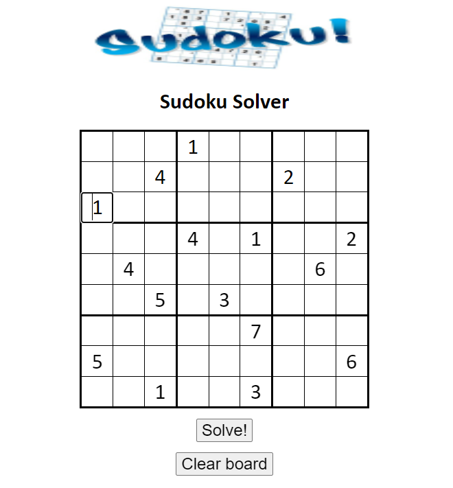 GitHub - princerajora08/Sudoku-Solver