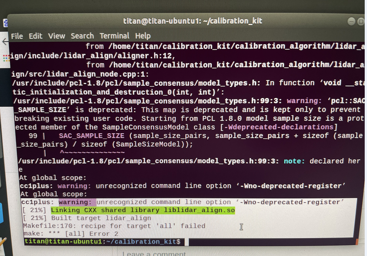编译时报错 · Issue #5 · calibtoolkit/calibration_kit · GitHub