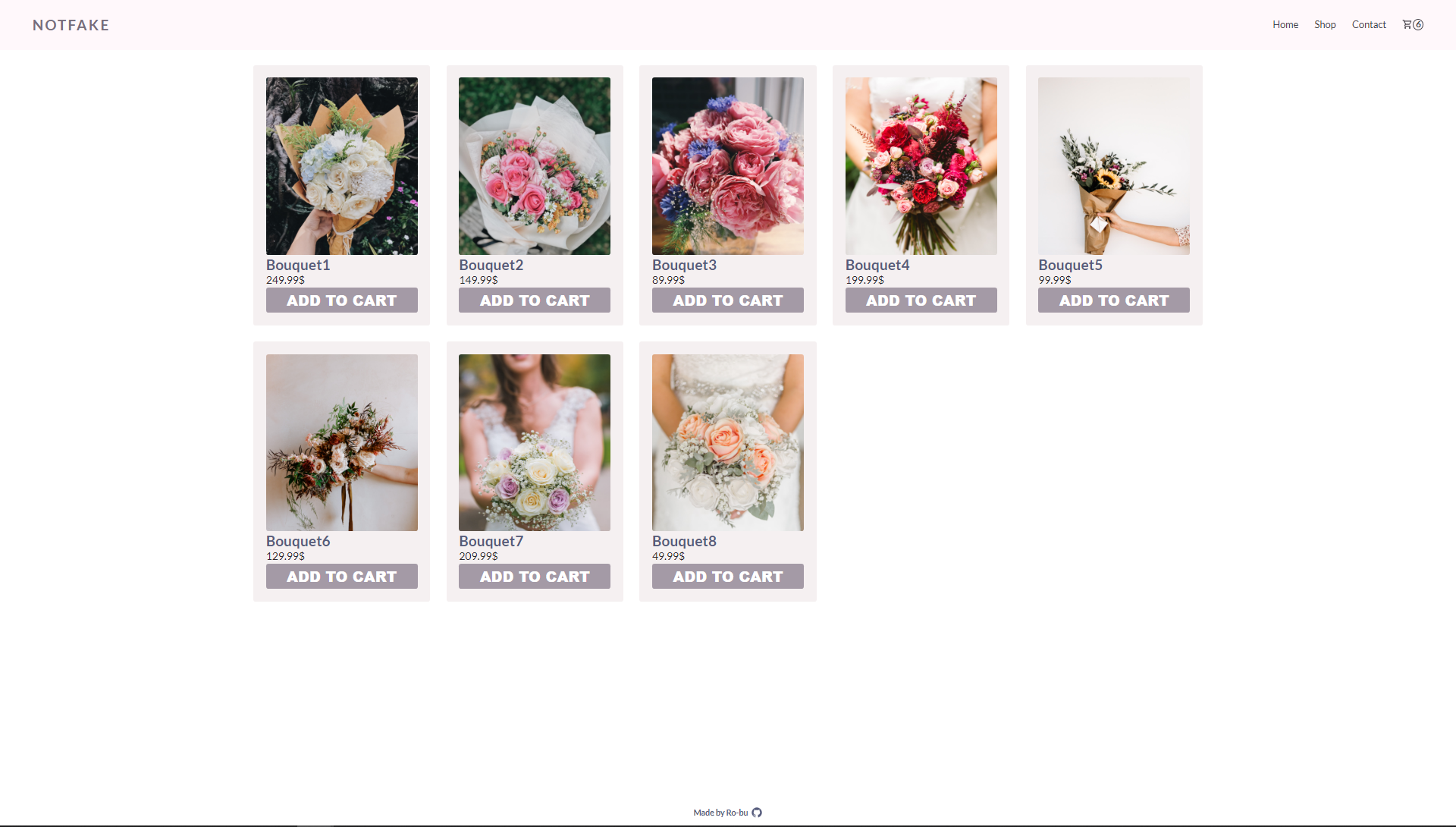 GitHub - Ro-bu/react-shopping-cart