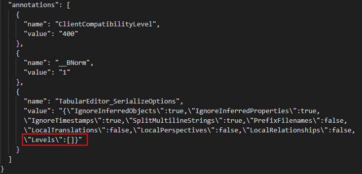 CLI: from folder to model.bim loses "Save to Folder" settings · Issue ...