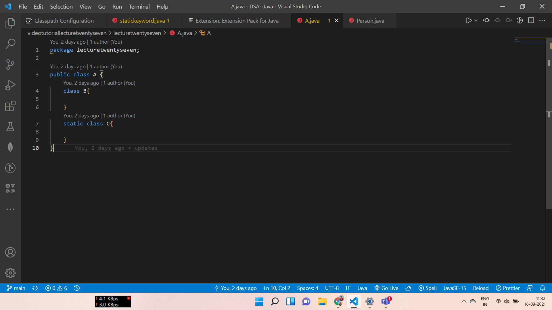 Using VS Code same as Eclipse packages and classes · Issue #1053 ...