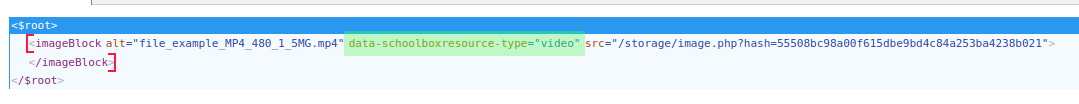 Extra imageBlock attribute gets added to parent not · Issue #13502 ...