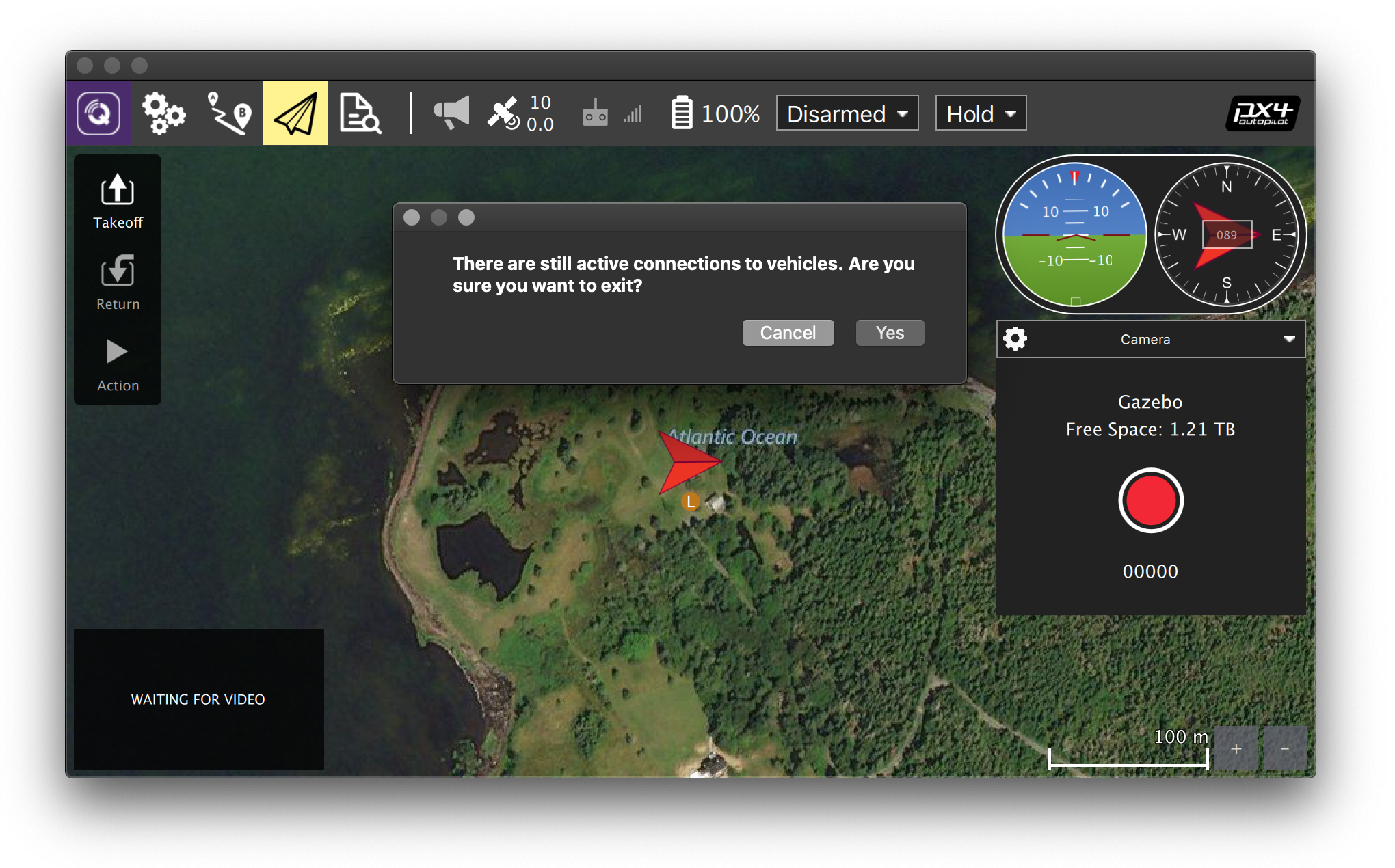 Wrong text color on close popup · Issue #7615 · mavlink/qgroundcontrol ...