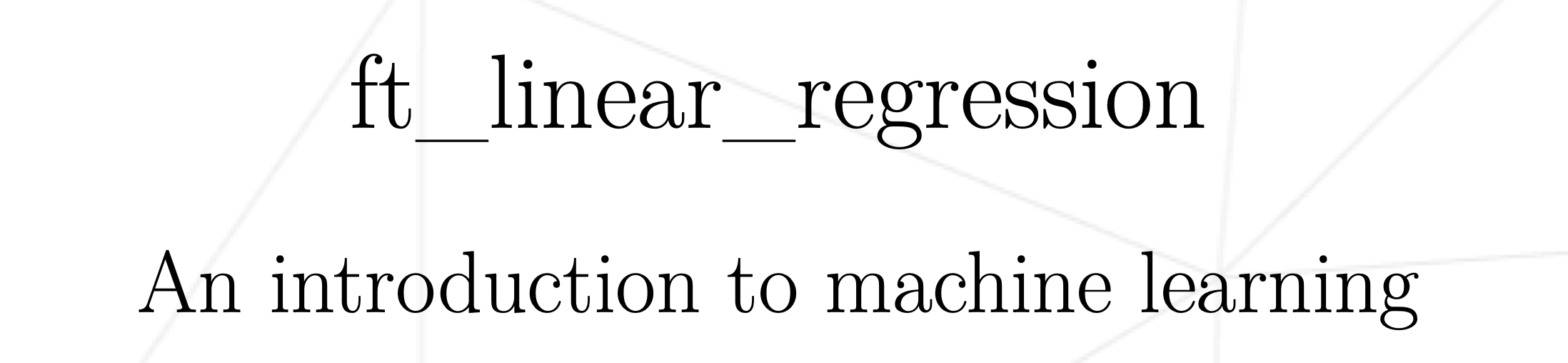 ft_linear_regression