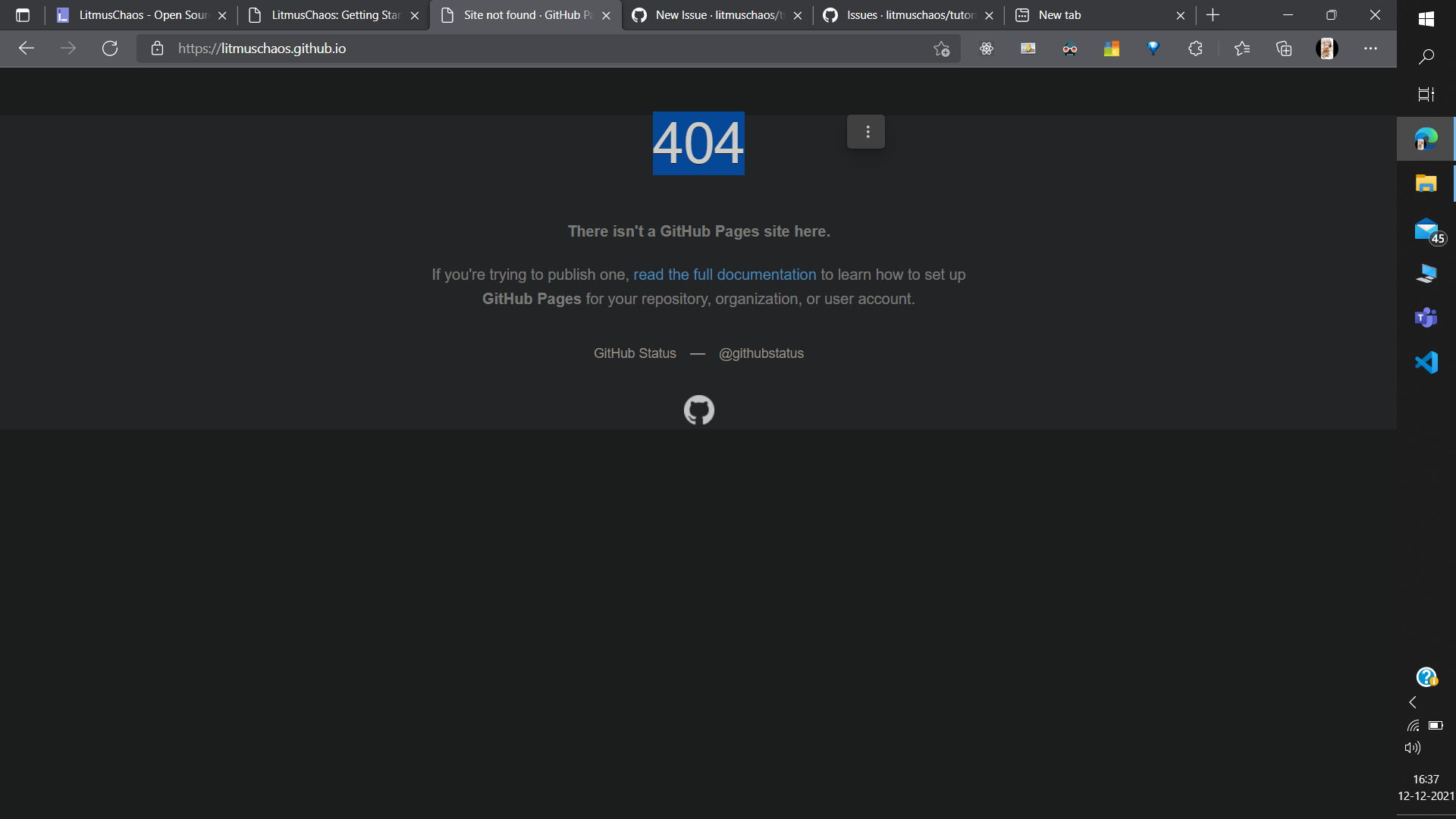 Issues broken link for Done button · Issue #25 · litmuschaos/tutorials ...