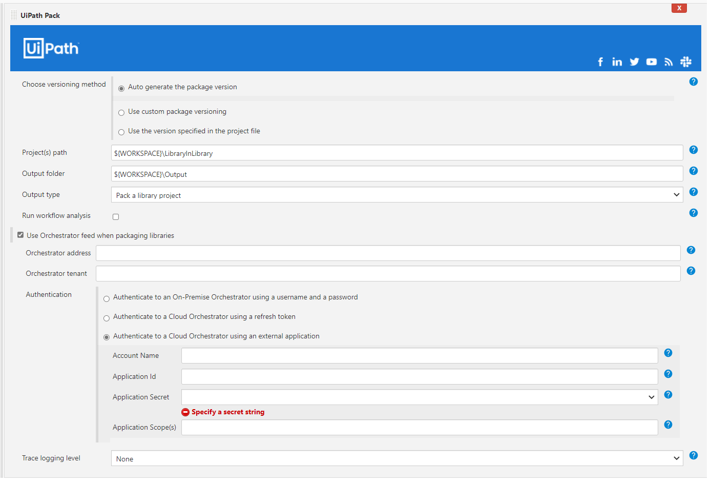 UiPath Pack