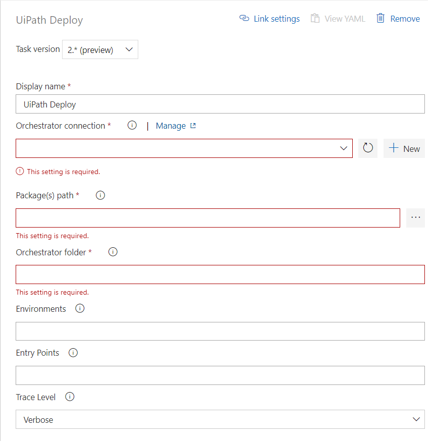 UiPath Deploy