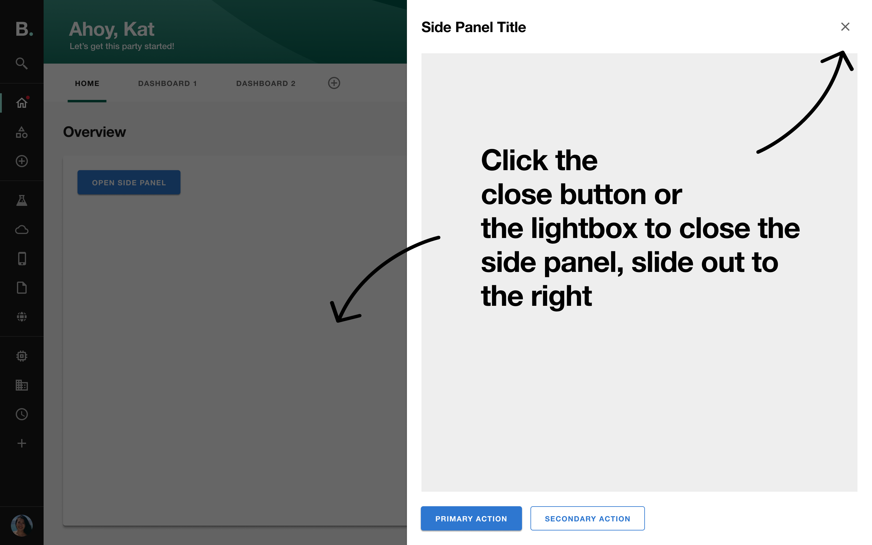 Side Panel Component · Issue 3499 · backstage/backstage · GitHub