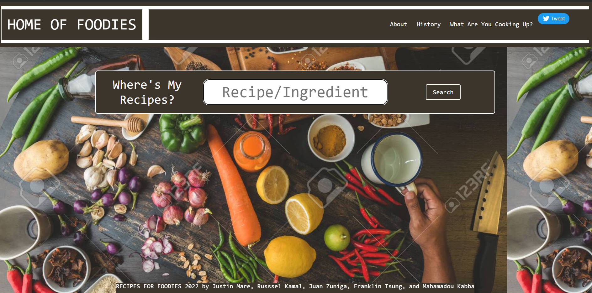 GitHub - jpmare29/project-1-group-8-columbia: frontend recipe search ...