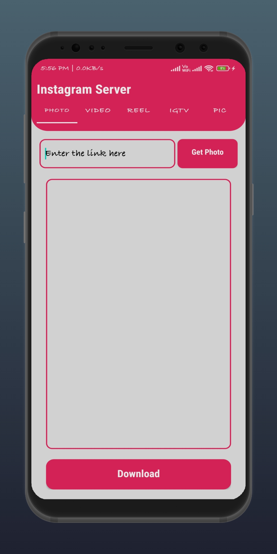 GitHub gaddarkumar7447/ReelsDownloaderApp