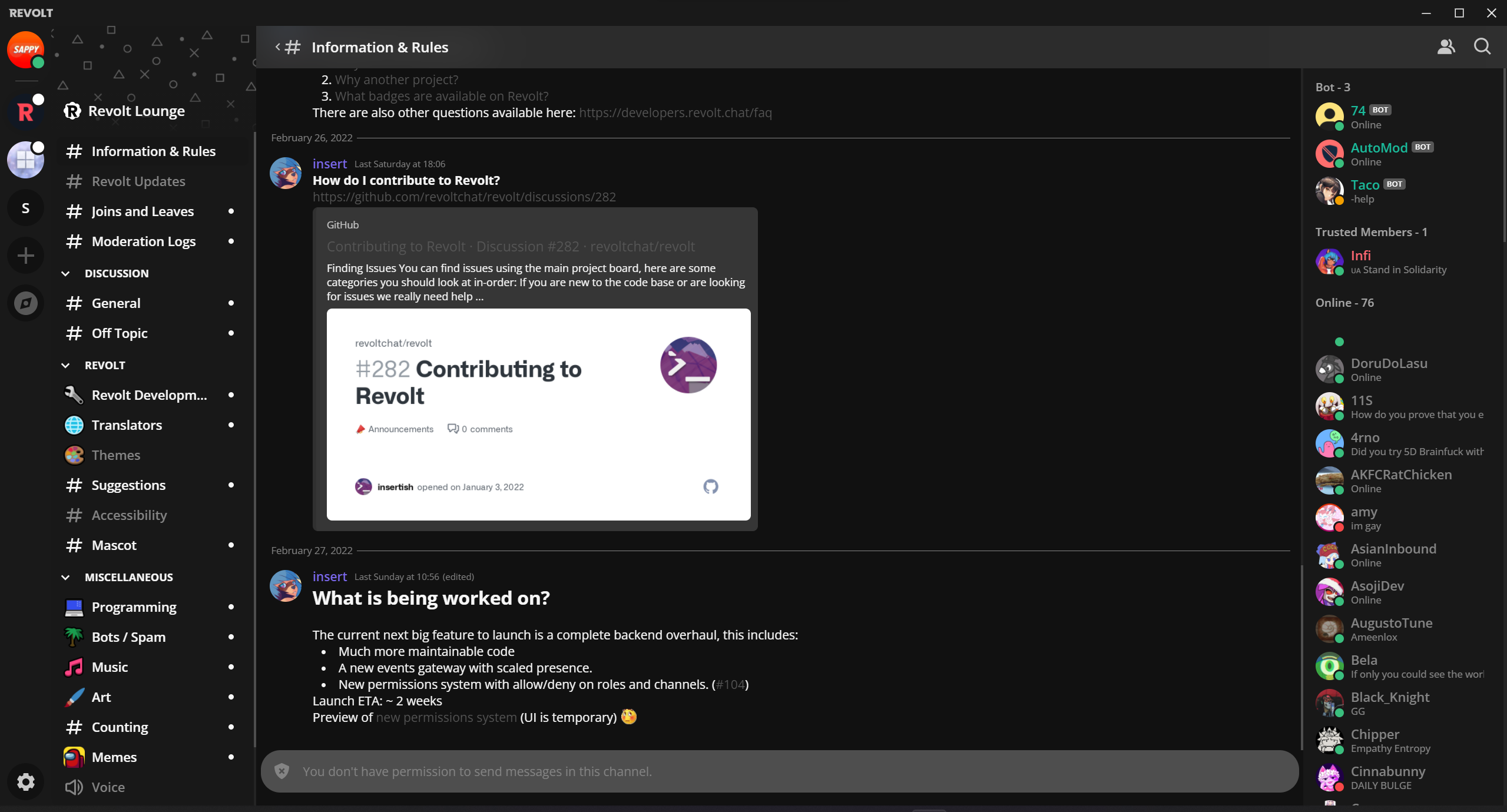 ModernX Theme for Revolt