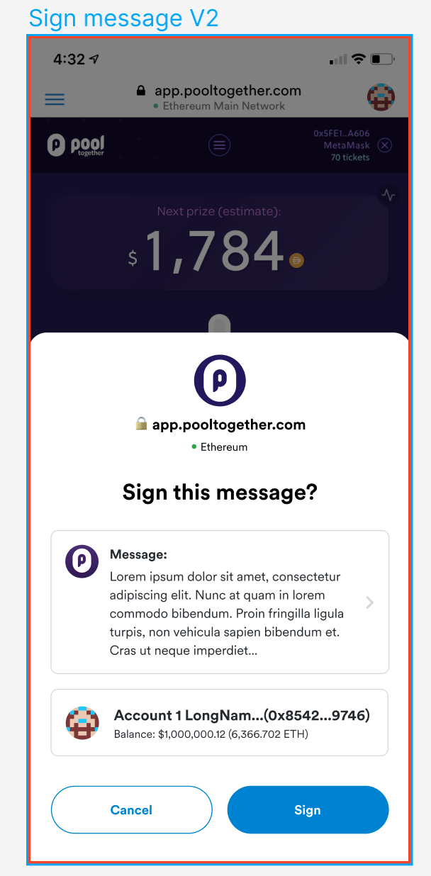 Complete New Signature Request Screen Designs · Issue 1488 · MetaMask