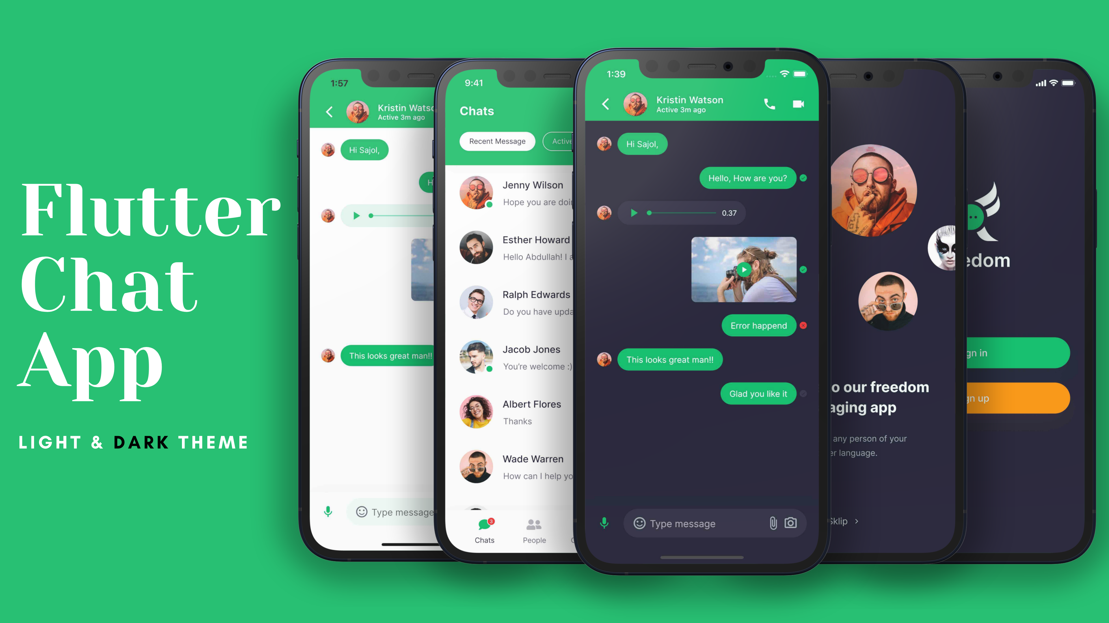 GitHub Swenes chat message app FLUTTER This Is A Message chat App 