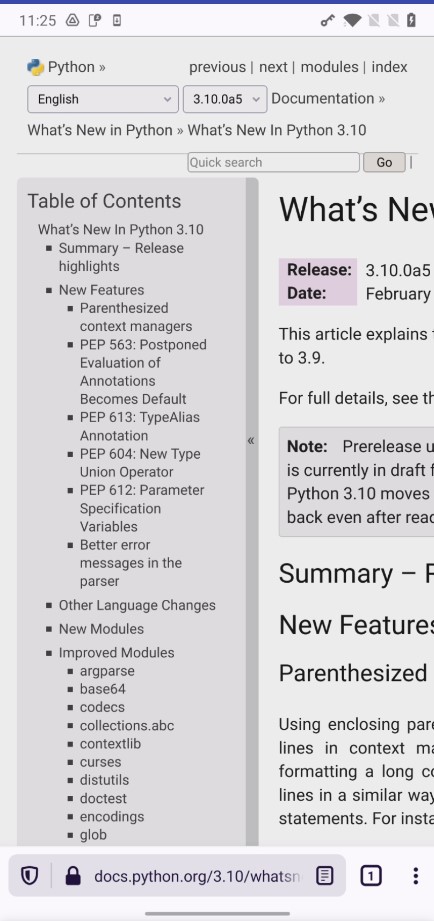 docs.python.org - design is broken · Issue #67299 · webcompat/web-bugs ...