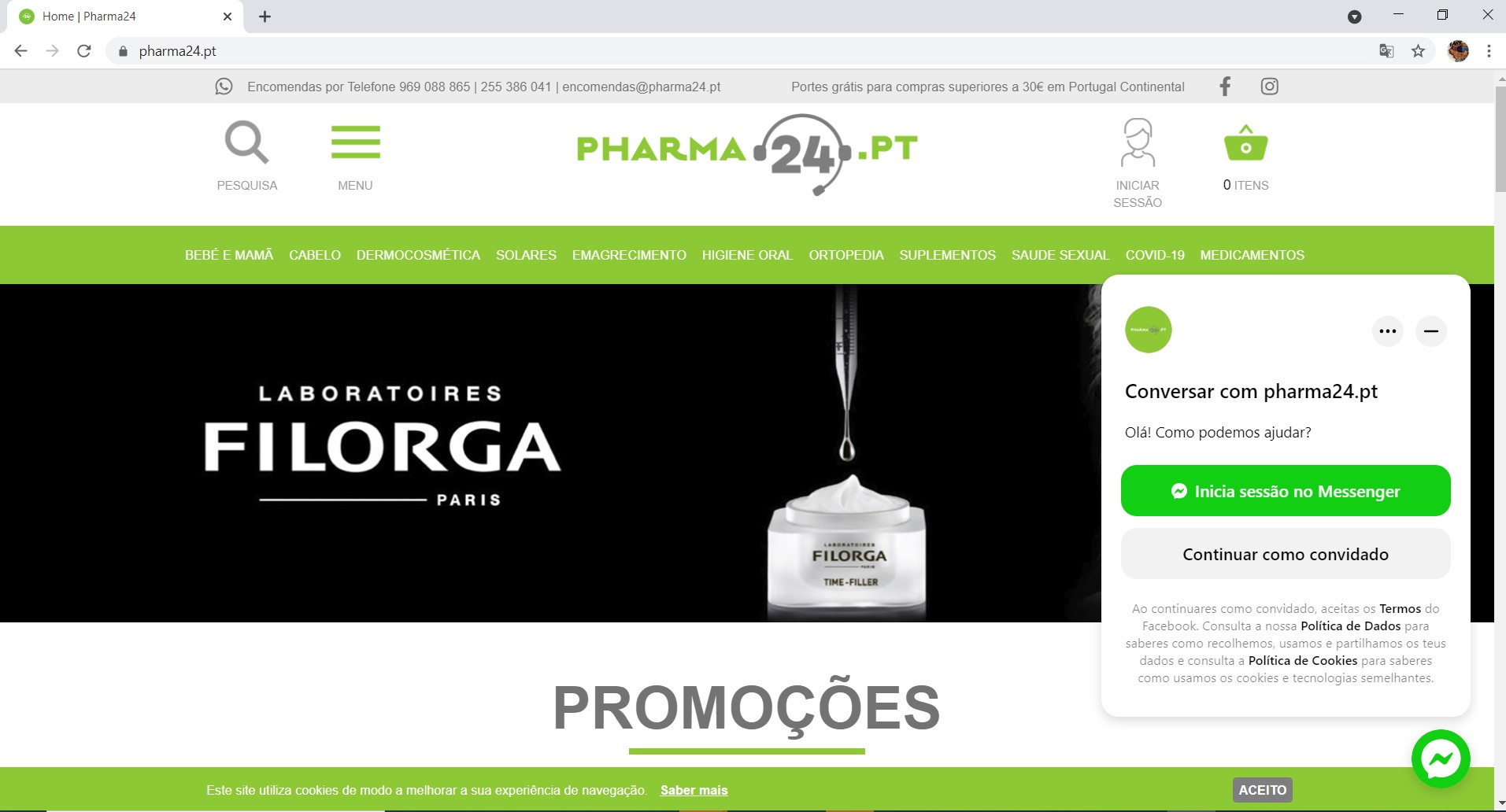 www.pharma24.pt - The page is not rendered correctly · Issue #69270 ...