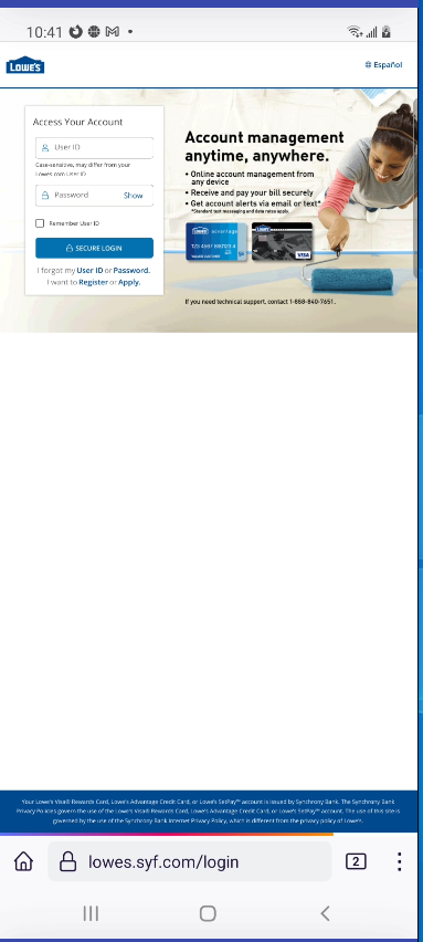lowes.syf.com - see bug description · Issue #100306 · webcompat/web ...