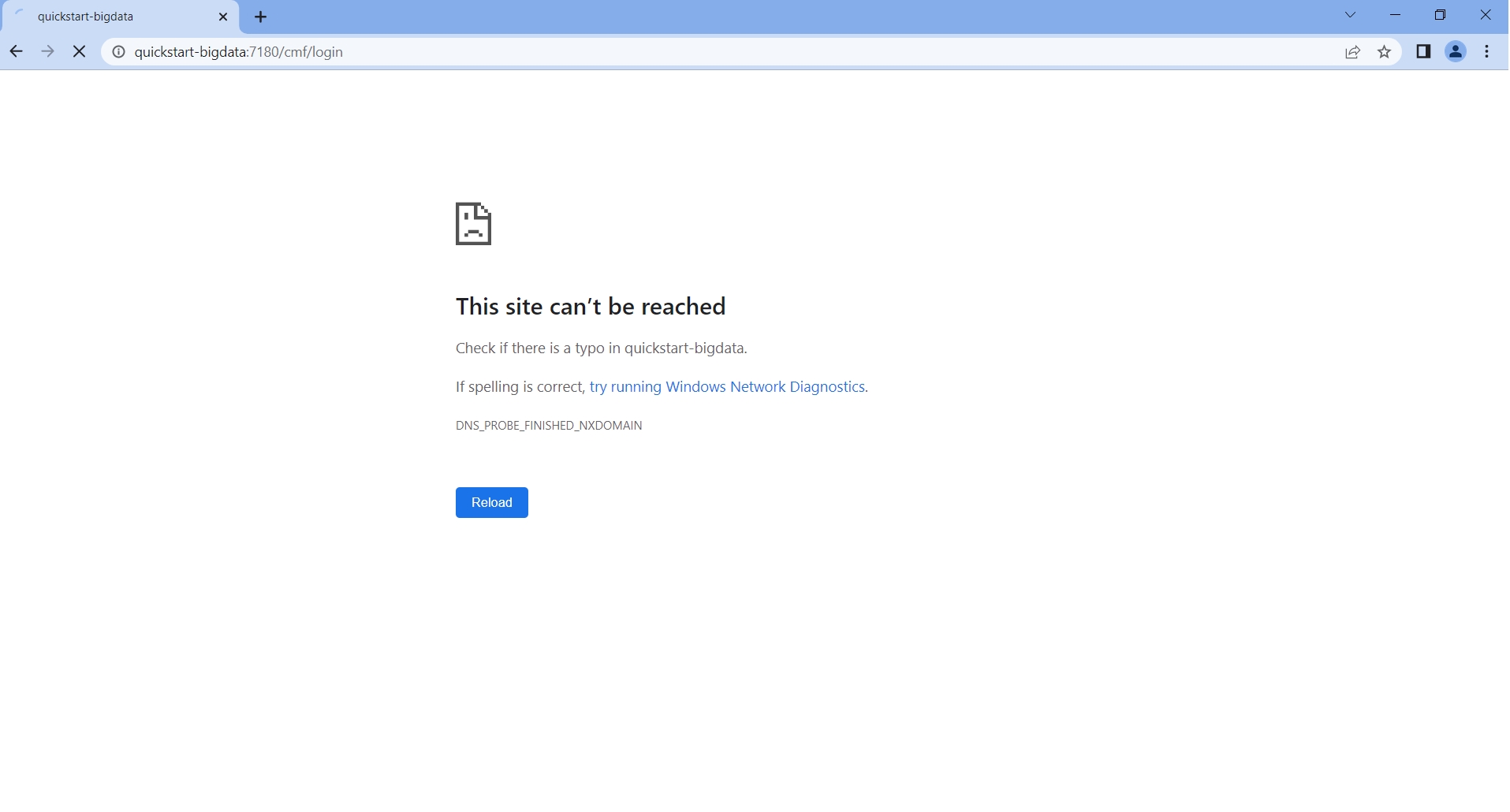 quickstart-bigdata:7180 - see bug description · Issue #105983 ...