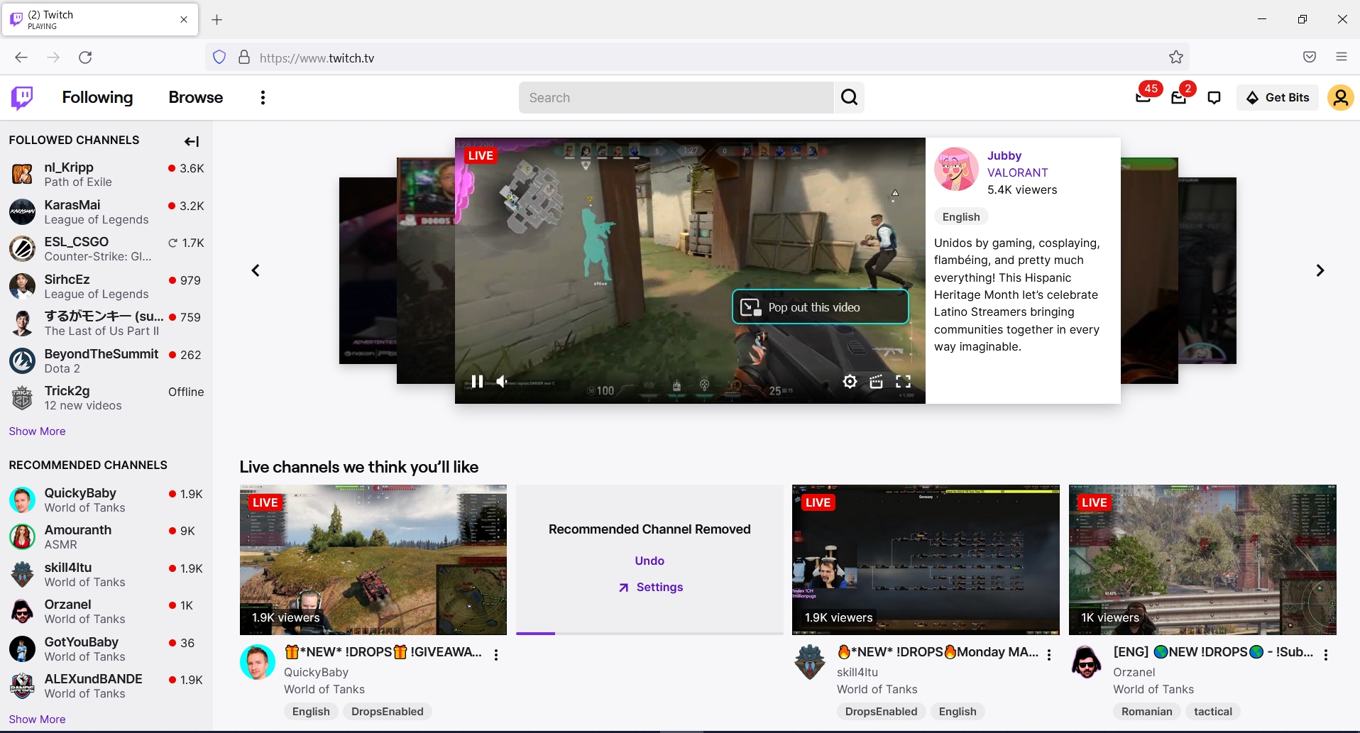 twitch.tv desktop site instead of mobile site · Issue 110954 · · GitHub