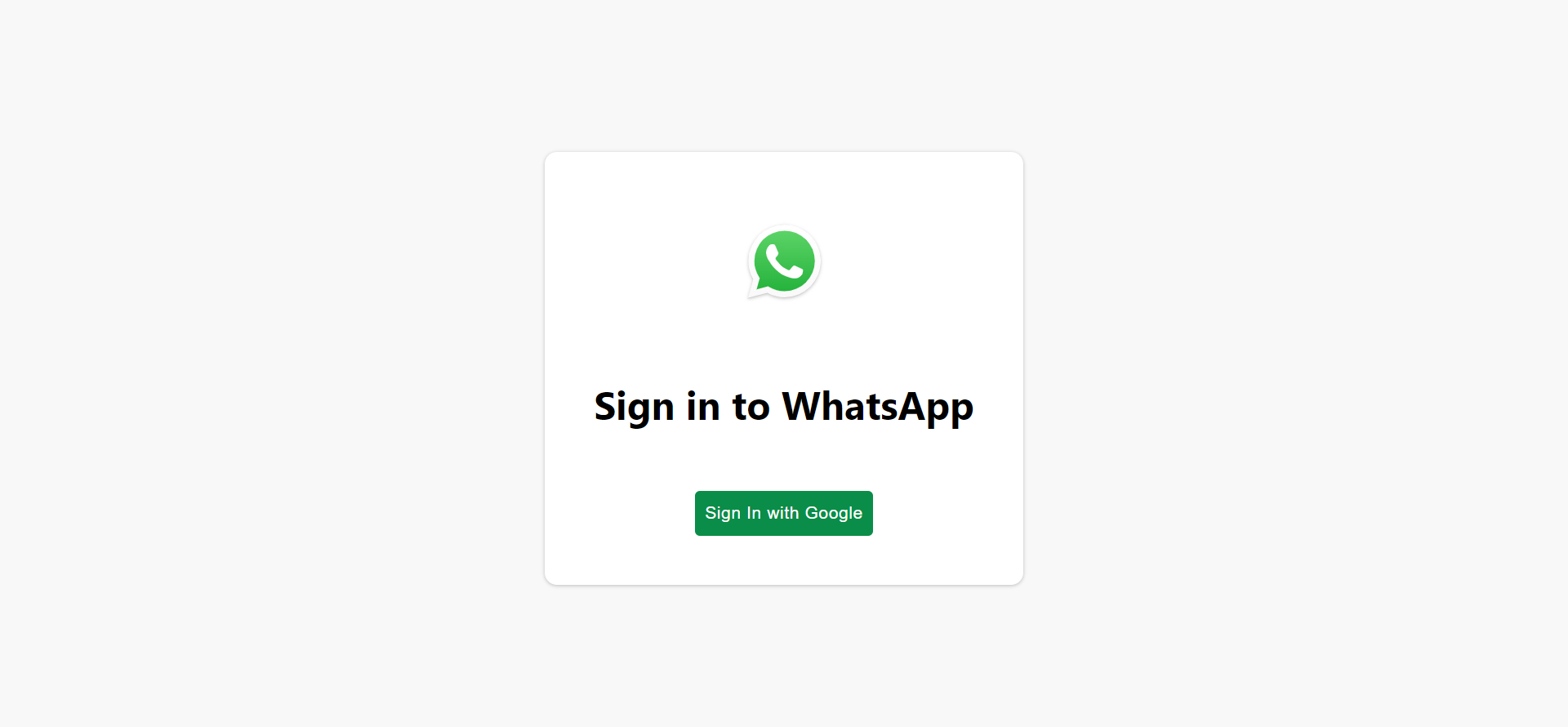 GitHub - Amaanfiroz12/WhatsApp-Clone: WhatsApp web clone with WhatsApp ...