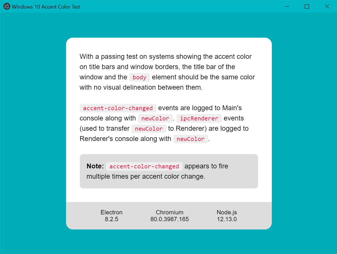 systemPreferences.getAccentColor() returns a darker shade of ...