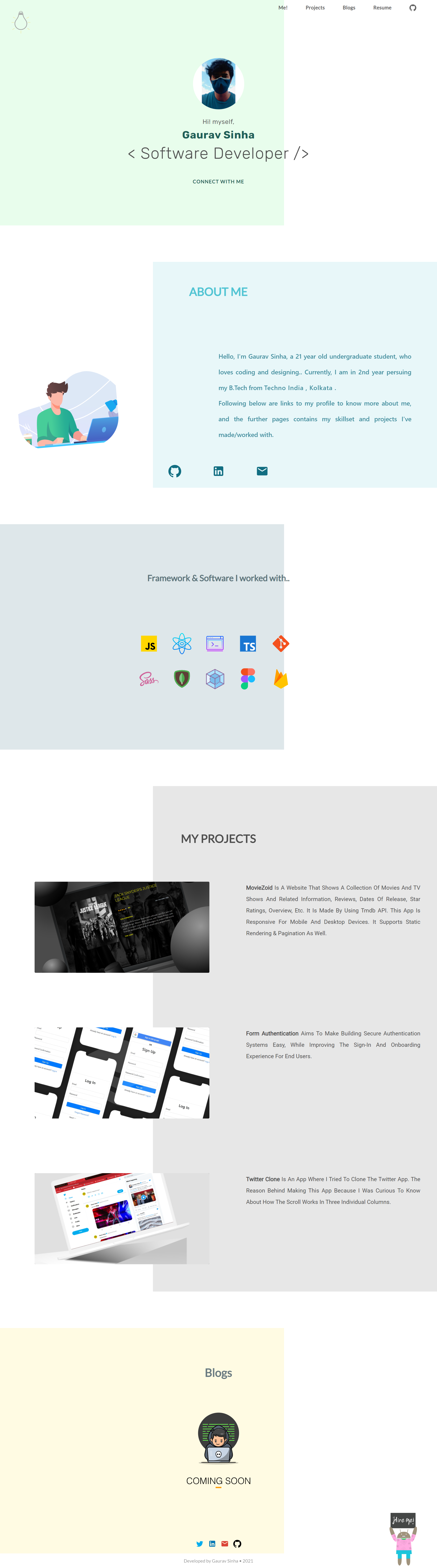 github - ahmed-o chakraportfolio: https: Images... GitHub - gauravsinhaweb/portfolio-v3