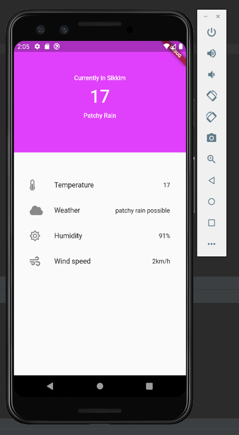 GitHub - AnshikaSrivastava25/weather-app-Flutter