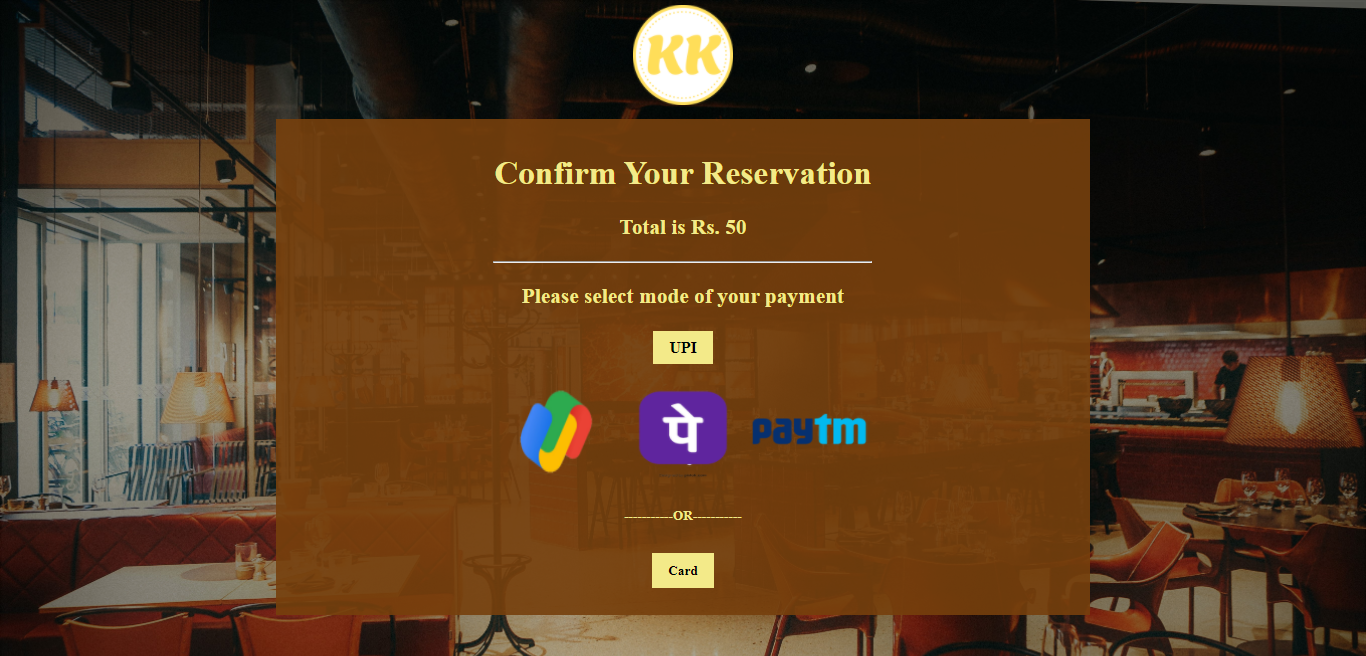 GitHub - rutuja4201/Restaurant-Reservation-System