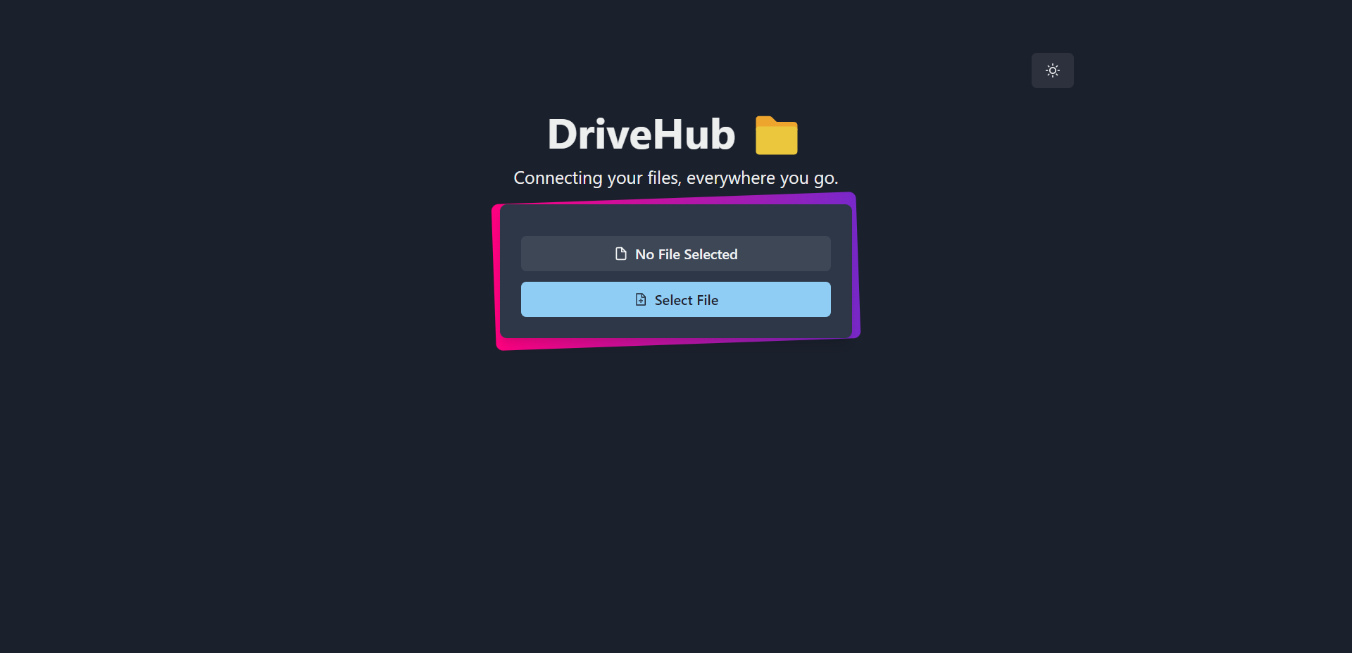 GitHub prasoonsoni/DriveHub Connecting your files, everywhere you go