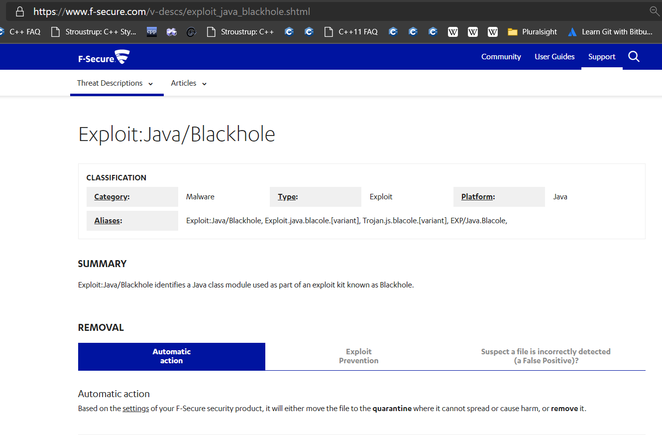 FSecureWebDescriptionBlackHole
