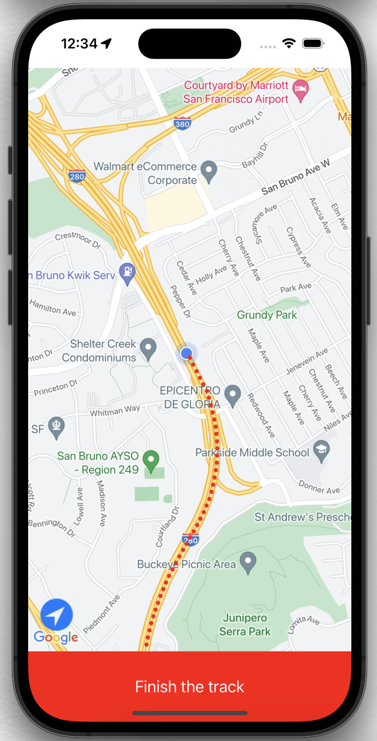 GitHub - bananaObject/app-traveled-paths: Mobile app for saving routes ...