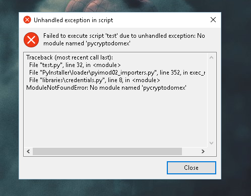 runtime error · Issue #100 · 3ct0s/dystopia-c2 · GitHub