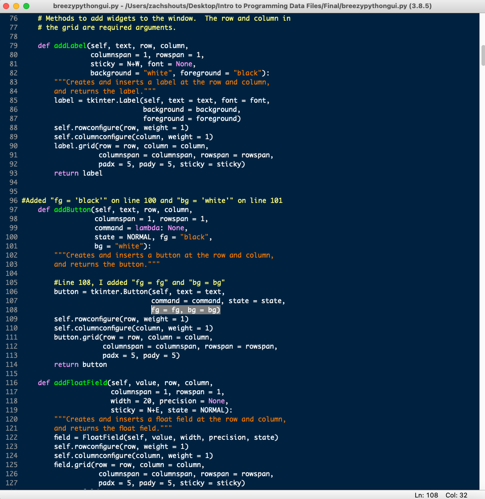 GitHub - zshouts/Final: CIS1415 Final Project · GitHub