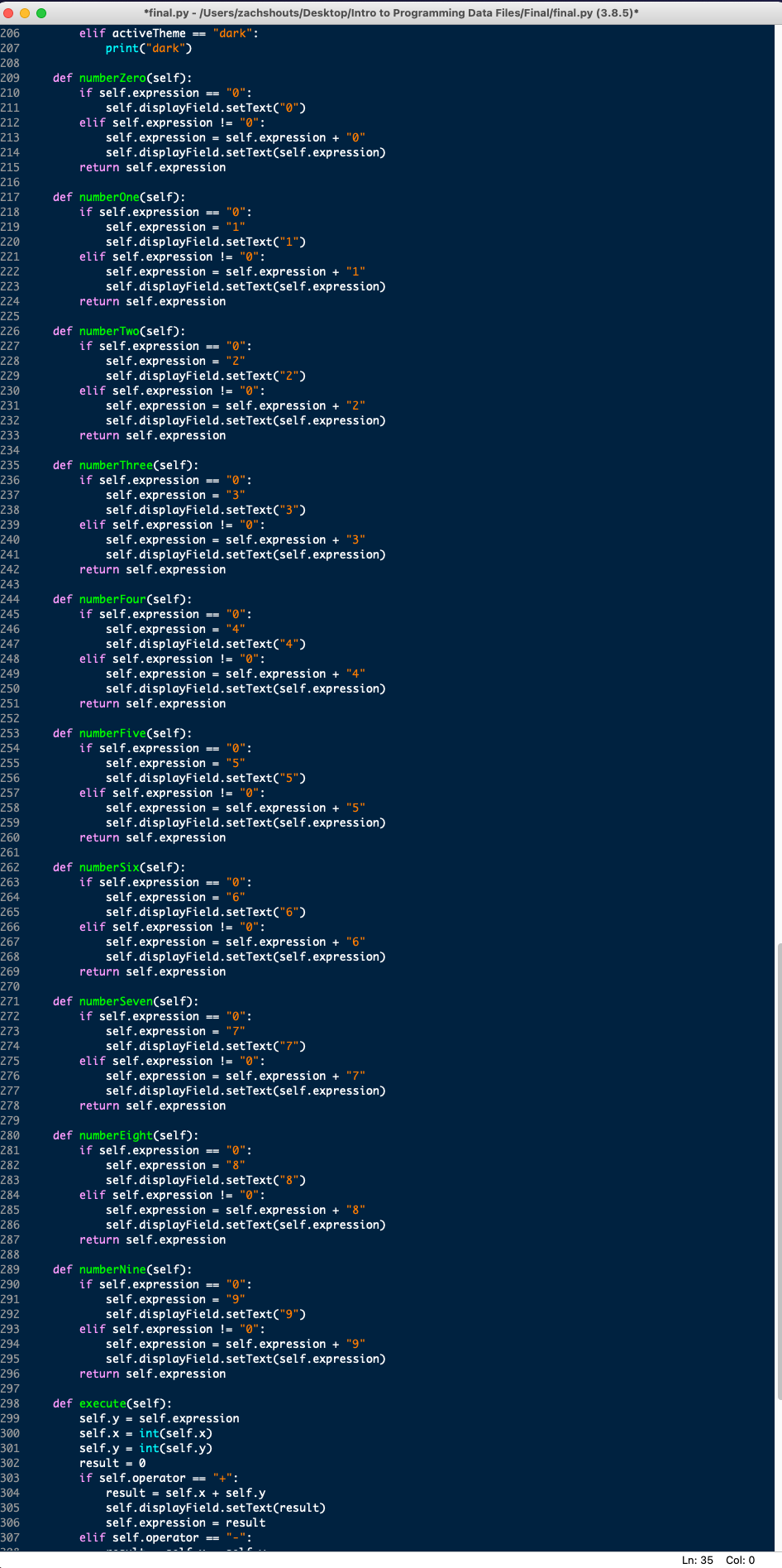GitHub - zshouts/Final: CIS1415 Final Project · GitHub