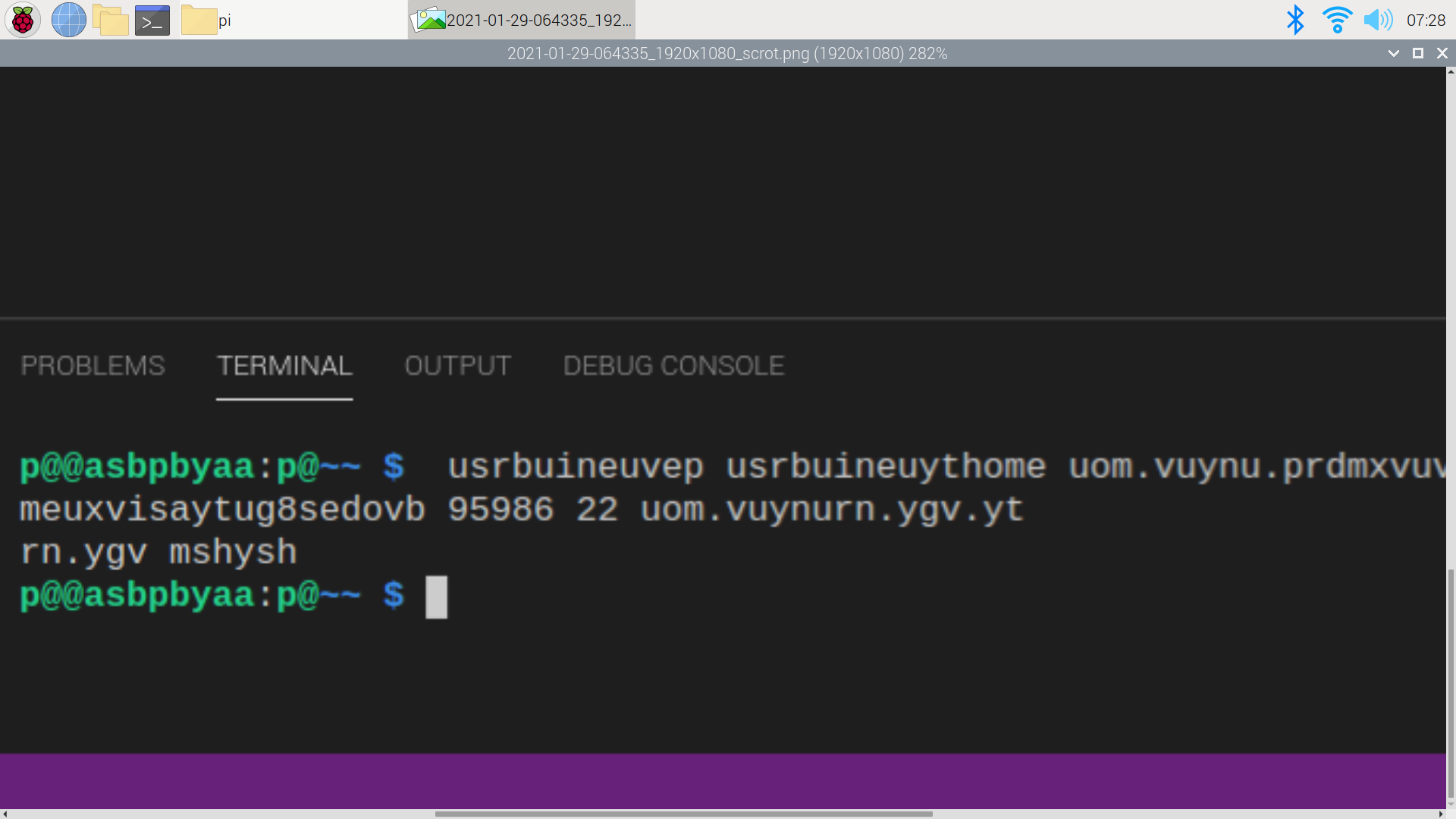 intergrated Terminal ' outputs unreadable ascii characters · Issue ...