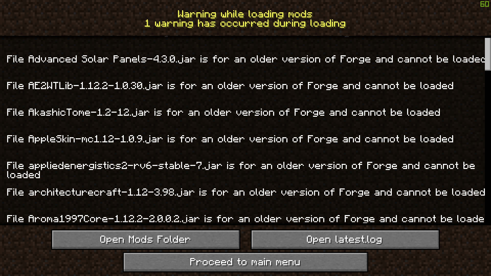 Most of the mods (if not all) in this pack are outdated. · Issue #423 ...