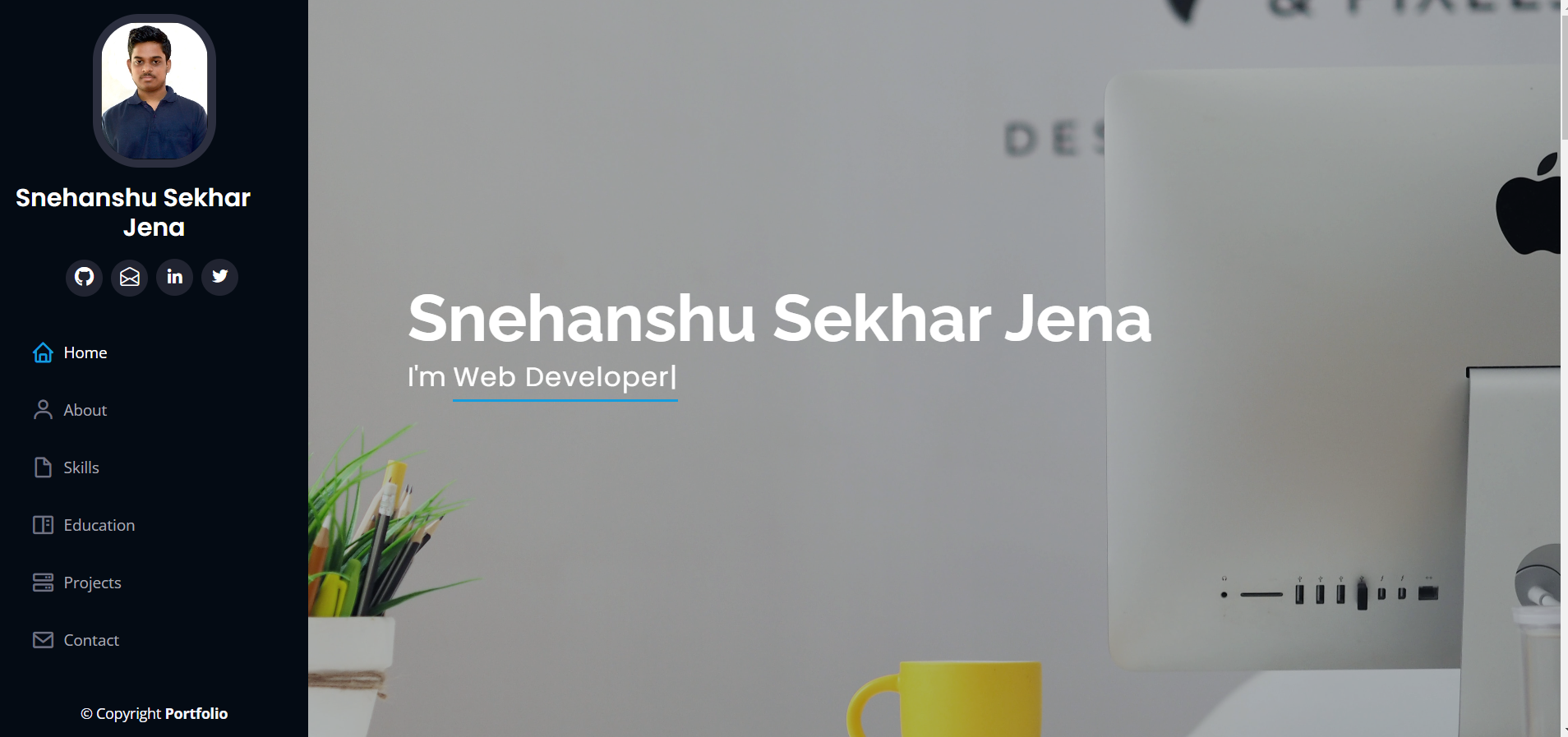 GitHub - SNEHANSHU-CODE/Portfolio