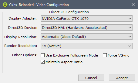 20201013-CxbxSettings-Video