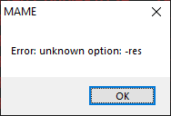 window mode resolution change error · Issue #7582 · mamedev/mame · GitHub