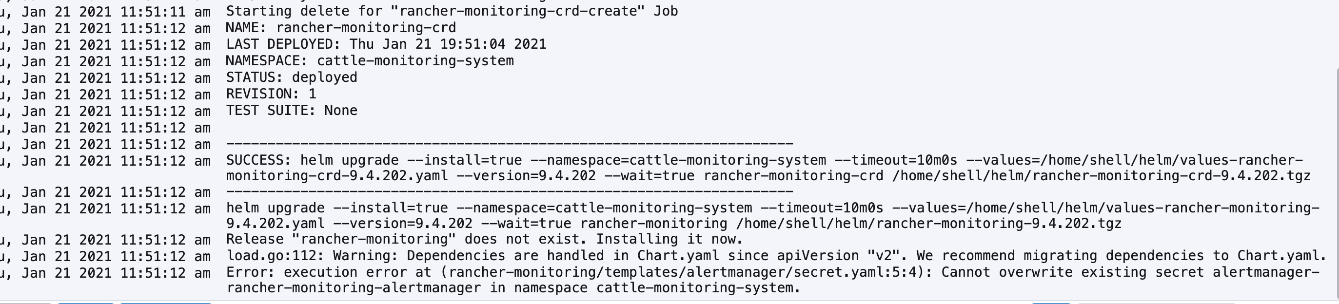 Config secret in Alerting can not automatically pick the "Alertmanager ...