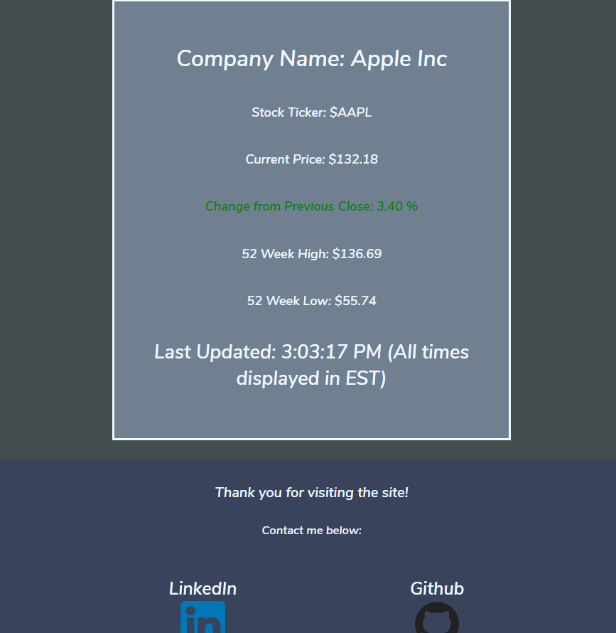 GitHub - KWard94/Stock-Data-Display-App