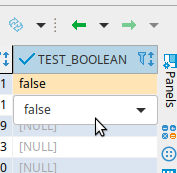 Firebird 3 boolean datatype - unable to select "true" in dbgrid · Issue ...