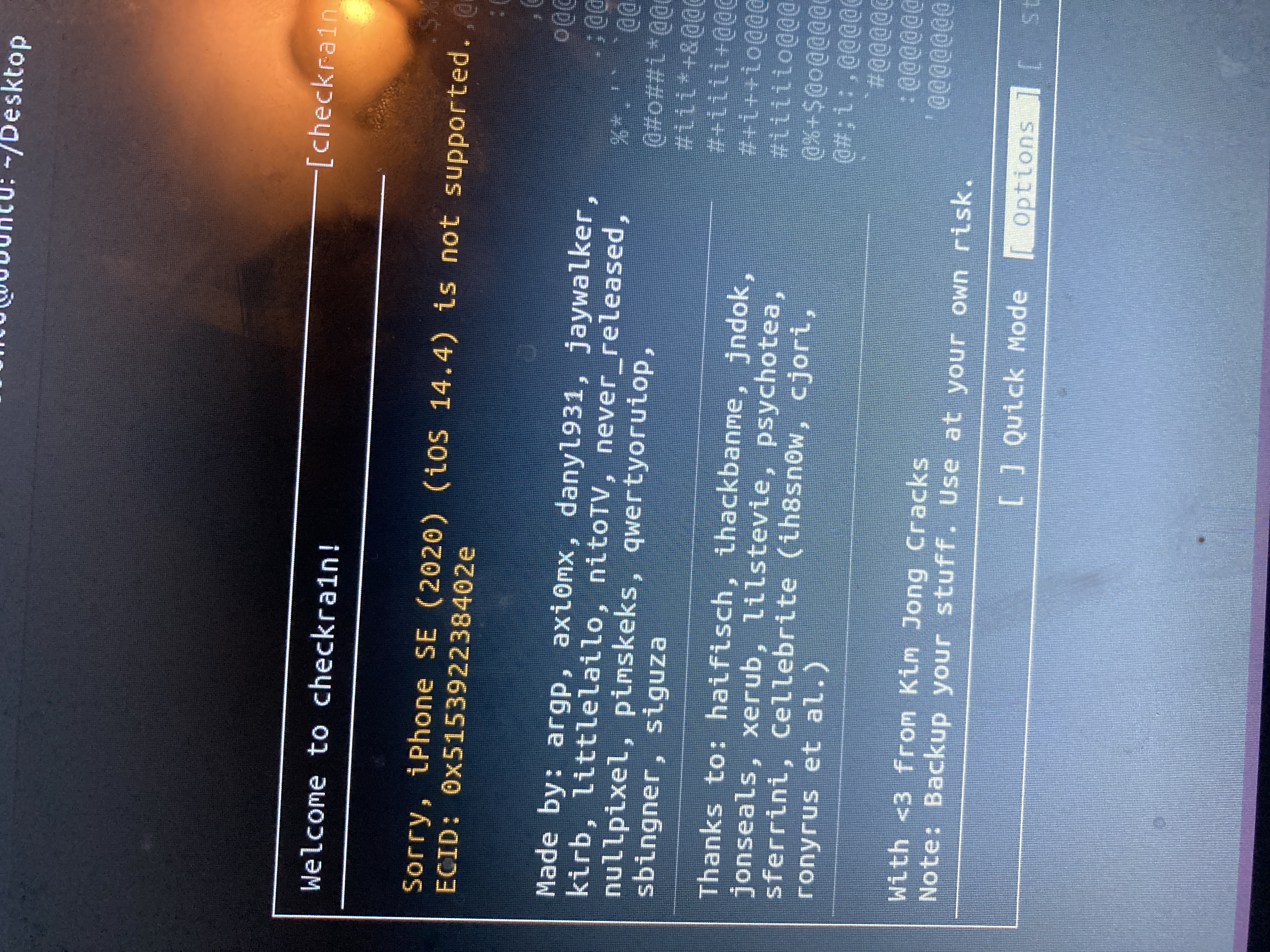 Checkra1n error · Issue #2022 · checkra1n/BugTracker · GitHub