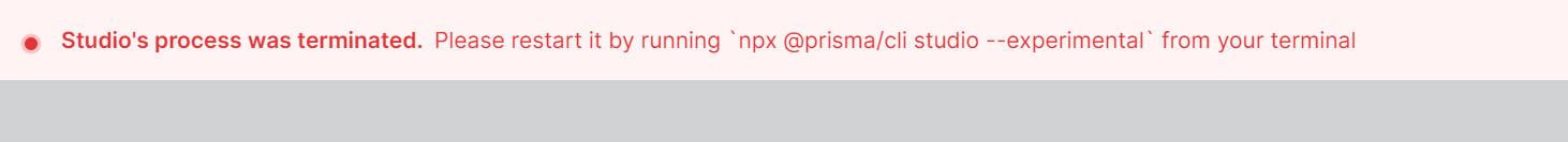 Update error message to say `prisma` not `@prisma/cli` · Issue #517 ...